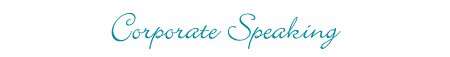 corporate speaking